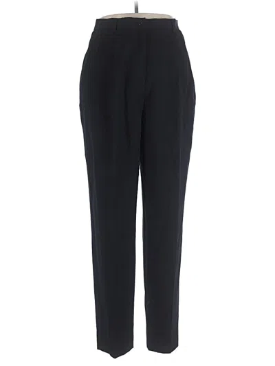 Pre-owned Talbots Wool Pants In Black