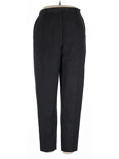 Pre-owned Talbots Wool Pants In Black
