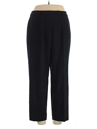 Pre-owned Talbots Wool Pants In Black