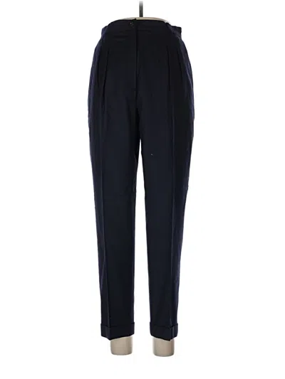 Pre-owned Talbots Wool Pants In Blue