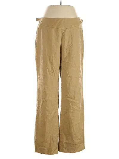 Pre-owned Talbots Wool Pants In Brown
