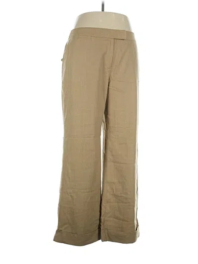 Pre-owned Talbots Wool Pants In Brown