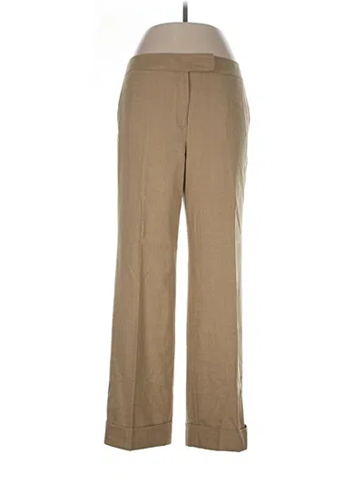 Pre-owned Talbots Wool Pants In Brown