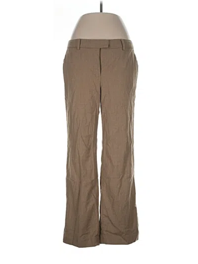 Pre-owned Talbots Wool Pants In Brown