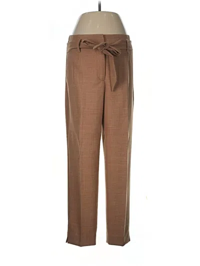 Pre-owned Talbots Wool Pants In Brown