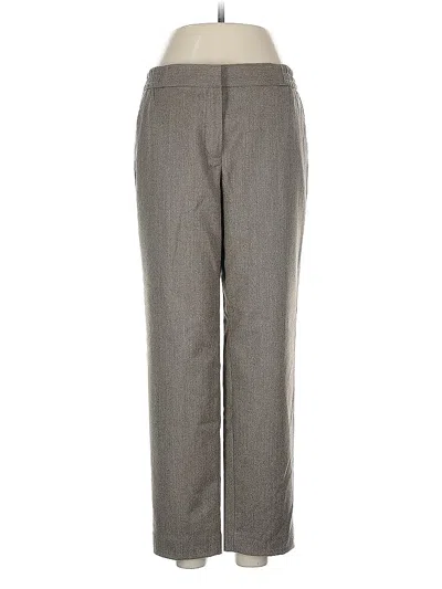 Pre-owned Talbots Wool Pants In Gray