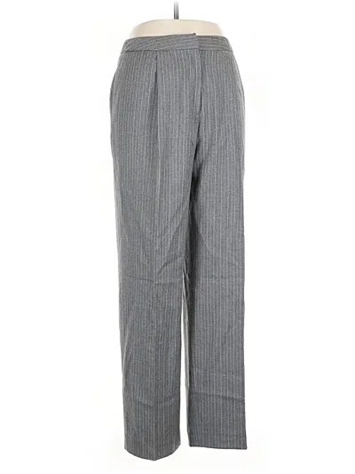 Pre-owned Talbots Wool Pants In Gray