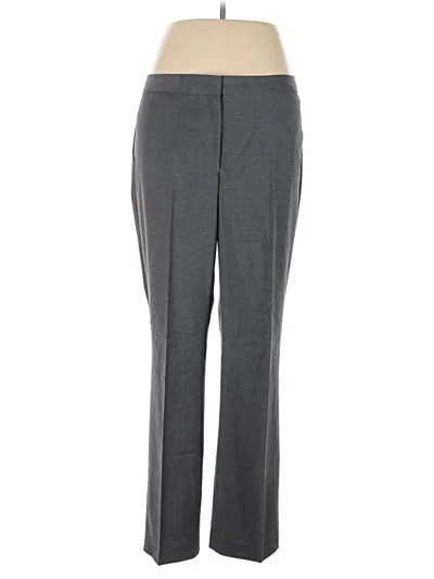 Pre-owned Talbots Wool Pants In Gray