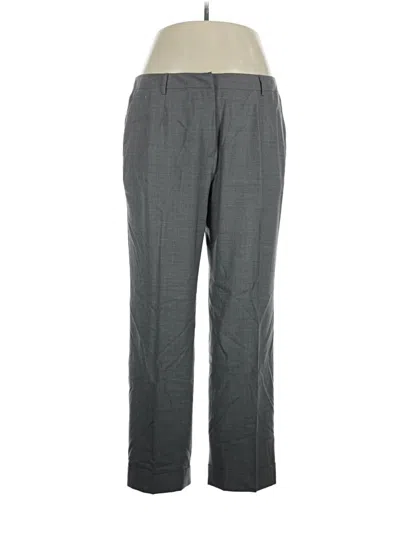 Pre-owned Talbots Wool Pants In Gray