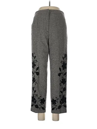 Pre-owned Talbots Wool Pants In Gray