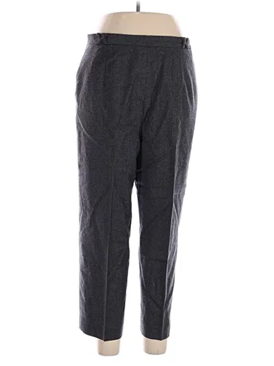 Pre-owned Talbots Wool Pants In Gray