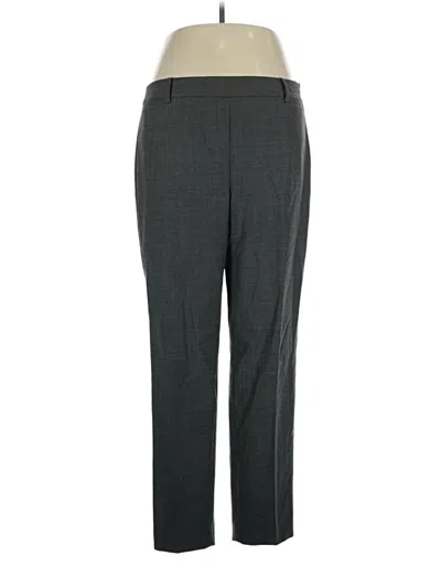 Pre-owned Talbots Wool Pants In Gray