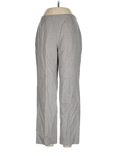 Pre-owned Talbots Wool Pants In Gray