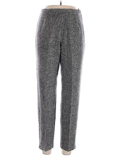 Pre-owned Talbots Wool Pants In Gray