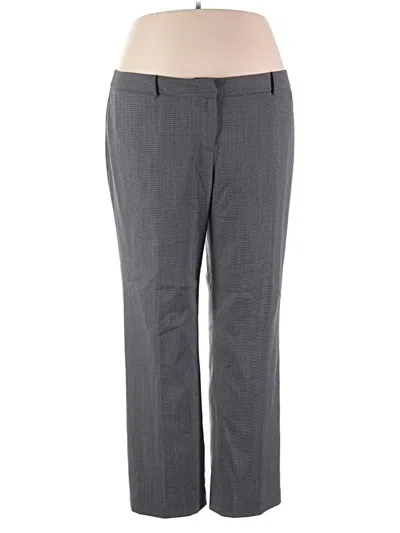 Pre-owned Talbots Wool Pants In Gray