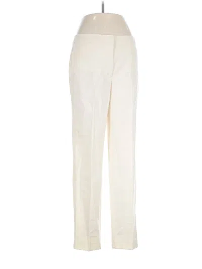 Pre-owned Talbots Wool Pants In Ivory