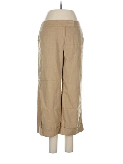 Pre-owned Talbots Wool Pants In Tan