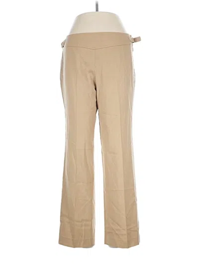 Pre-owned Talbots Wool Pants In Tan
