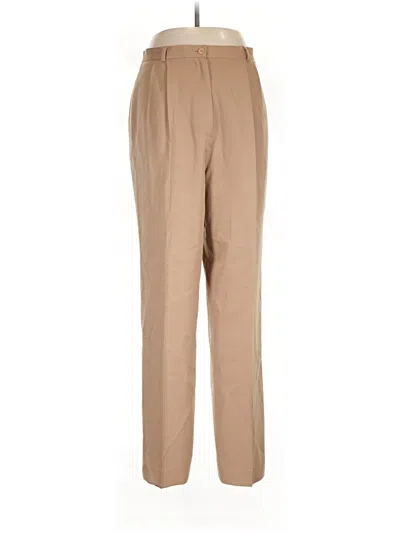 Pre-owned Talbots Wool Pants In Tan