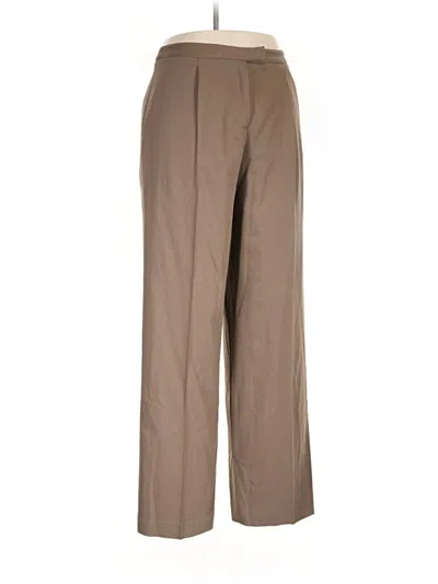 Pre-owned Talbots Wool Pants In Tan