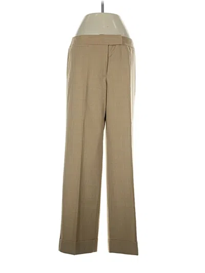 Pre-owned Talbots Wool Pants In Tan