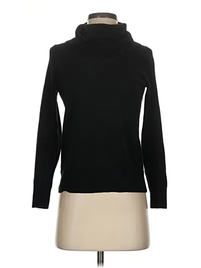 Pre-owned Talbots Wool Pullover Sweater In Black