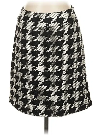 Pre-owned Talbots Wool Skirt In Black