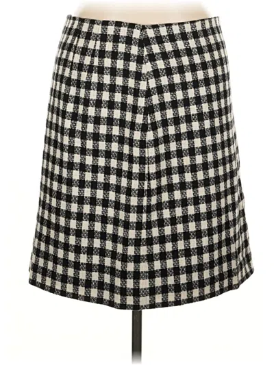 Pre-owned Talbots Wool Skirt In Black