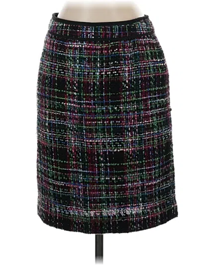 Pre-owned Talbots Wool Skirt In Black