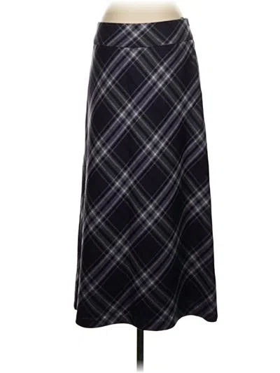 Pre-owned Talbots Wool Skirt In Black