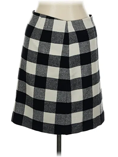 Pre-owned Talbots Wool Skirt In Black