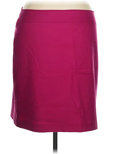 Pre-owned Talbots Wool Skirt In Black