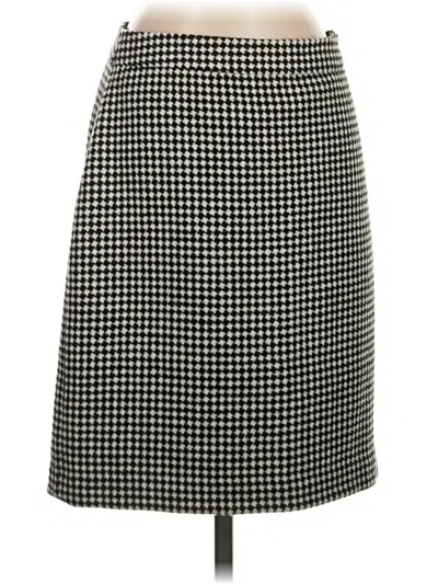 Pre-owned Talbots Wool Skirt In Black