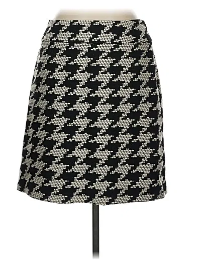 Pre-owned Talbots Wool Skirt In Black