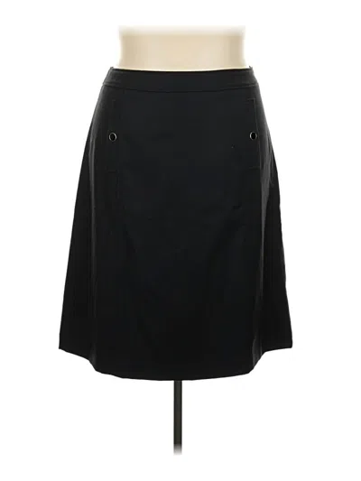 Talbots Wool Skirt In Black