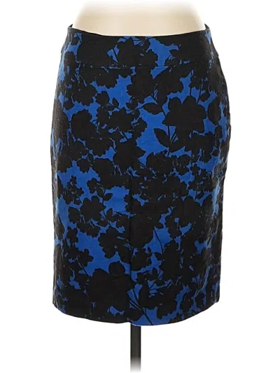 Pre-owned Talbots Wool Skirt In Blue