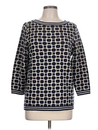 Pre-owned Talbots Wool Sweater In Blue