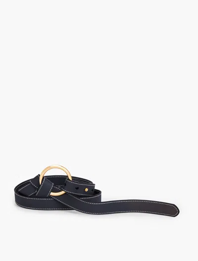 Talbots Woven Belt - Blue - Large