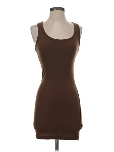 Pre-owned Talentless Casual Dress In Brown