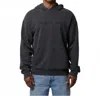Talentless Circle Logo Embroidered Hoodie In Steel Gray In Animal Print
