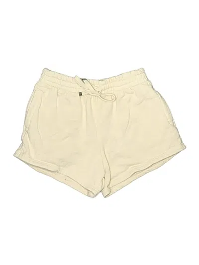 Pre-owned Talentless Khaki Shorts In White