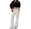 Talentless Lightweight French Terry Lounge Pants In Ecru In White