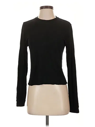 Pre-owned Talentless Long Sleeve Top Black Turtleneck Tops