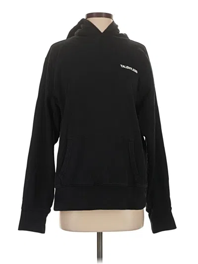 Pre-owned Talentless Pullover Hoodie In Black