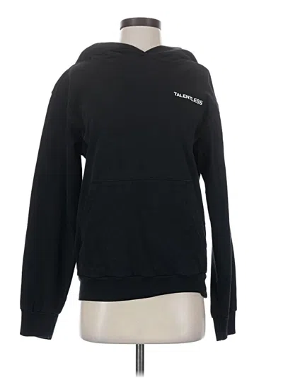 Pre-owned Talentless Pullover Hoodie In Black
