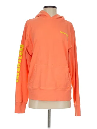 Pre-owned Talentless Pullover Hoodie In Orange