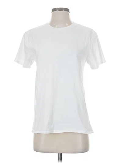 Pre-owned Talentless Short Sleeve T-shirt In White