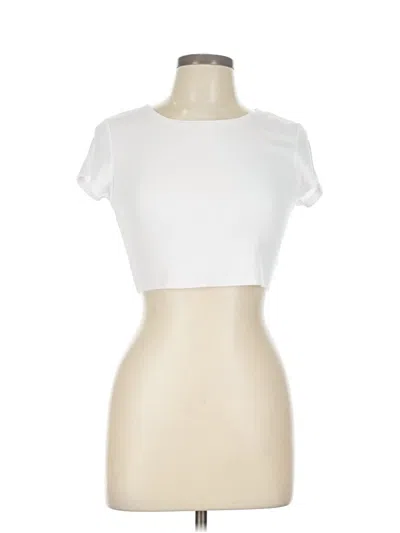 Pre-owned Talentless Short Sleeve T-shirt In White