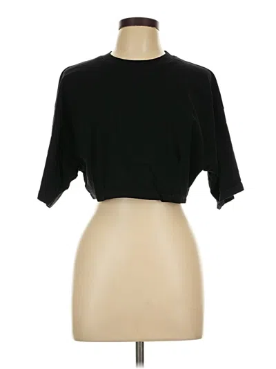 Pre-owned Talentless Short Sleeve Turtleneck In Black