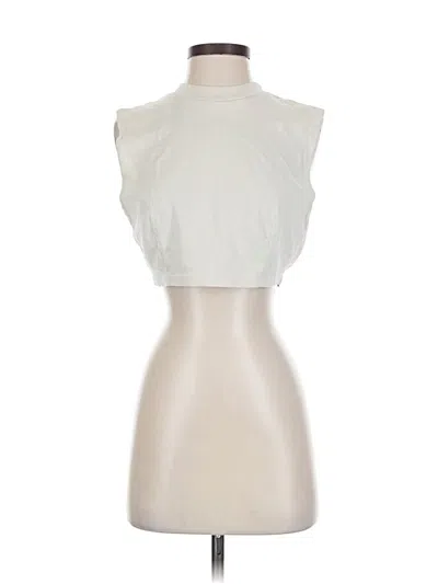 Pre-owned Talentless Sleeveless T-shirt In White